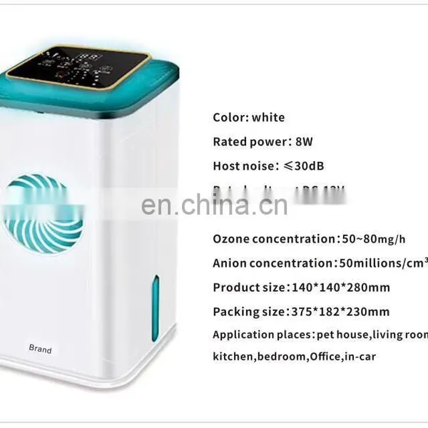 Compact Design Ozone Disinfection Machine Pleasing Scent Air Purifier UV photo-5
