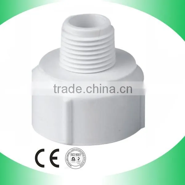 Pvc Plastic Double Female Pipe Coupling photo-2