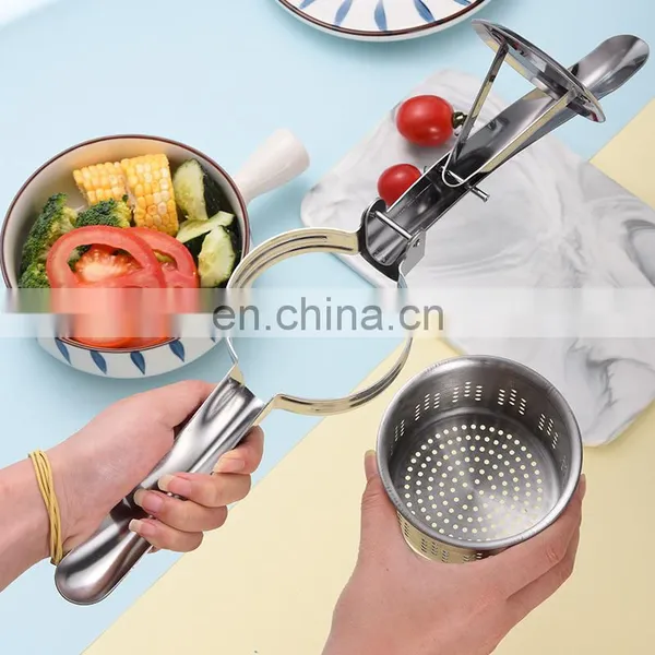 Fruit & Vegetable Tools Easy Use Stainless Steel Hand Press Potato Ricer Masher photo-3