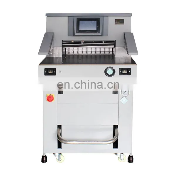 490mm Program Control Electric Paper Cutter Semi-automaitc a3 a4 Paper Cutter Machine for Printing Shop photo-3