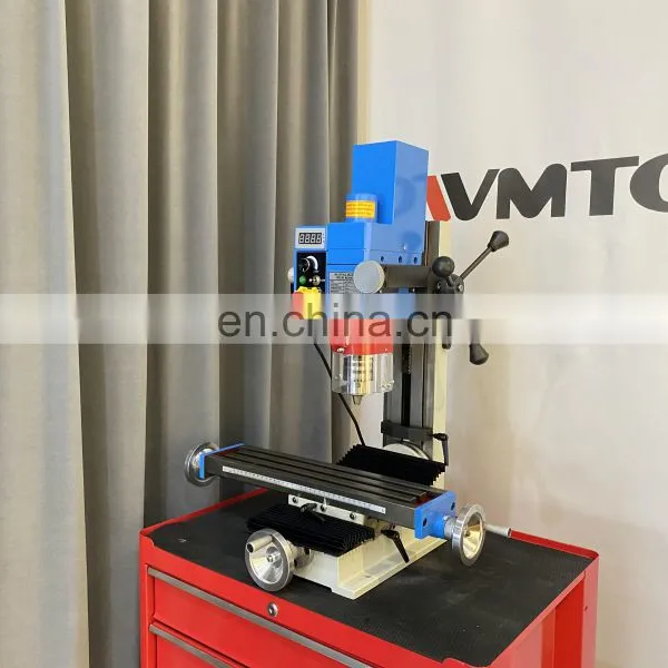 Manual Mills ZAY7013V Small Bench Top Milling Machine Troncatrice per Ferro 220v photo-5