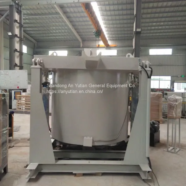 380V Electric Crucible Aluminum Copper Melting Furnace