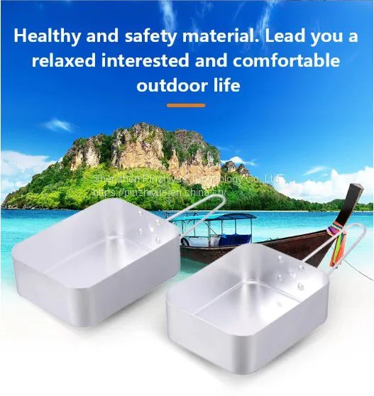 China Supplier 2 Sets Aluminum Lunch Box Aluminum Mess Tin for Sale photo-3