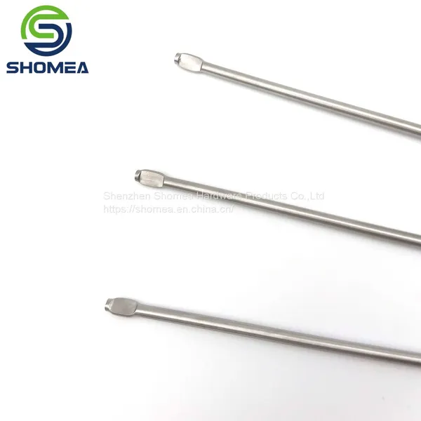Shomea Customized Electrolytic Polishing Medical Grade 304/316 Solid Stainless Steel Prismatic Needle photo-4