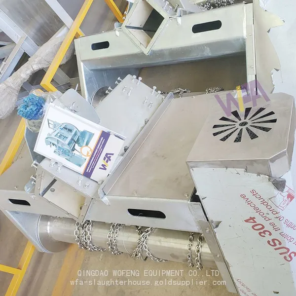 Livestock Slaughter Line Hydraulic Skinning Machine For Cattle Slaughterhouse