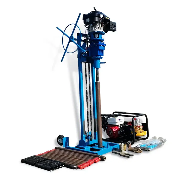 Backpack Drilling Rig Small Portable Handheld Core Sampler Core Sampling Machine Single Backpack Drilling Rig photo-2
