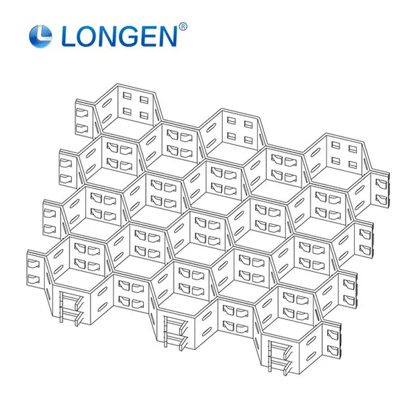SS 304 Stainless Steel Hexagonal Wire Mesh 50mm Size Welded Expanded Wire for Forged Hot Floors Factory Price