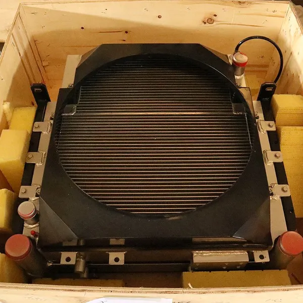 Original SANY SY365 Excavator Radiator OEM Replacement Heavy Duty Cooling System Aluminum Core photo-3