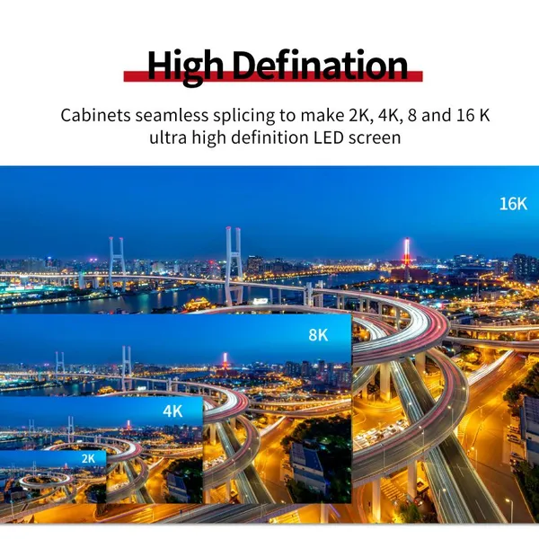 Ultra Thin Stage LED Display Front Service Double Sided LED TV Easy Maintenance Indoor Led Display photo-3