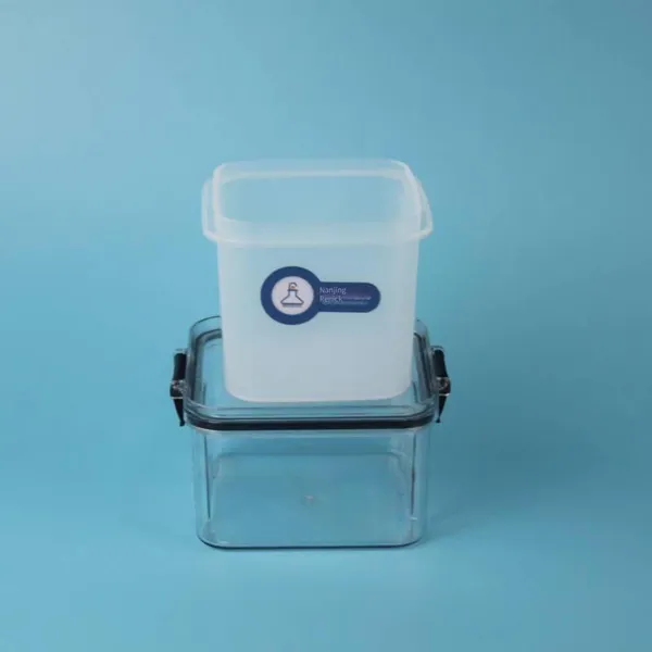 Pfa Food Storage Box, Square Vessel Made of Polytetrafluoroethylene, Acid and Alkali Resistant, Imported Square Box With Lid for Sealing photo-5