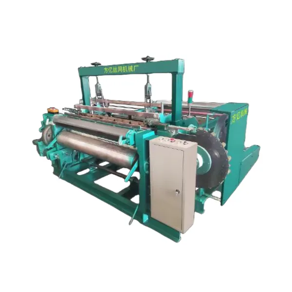Precision Metal Mesh Weaving Machine for Architectural and Decorative Use