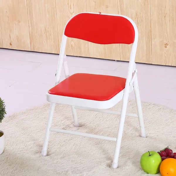 Premium Portable Folding Chair With Padded Seat, Heavy Duty Metal Frame for Home, Office, Kitchen, and Outdoor Events - Multiple Colors Available photo-5