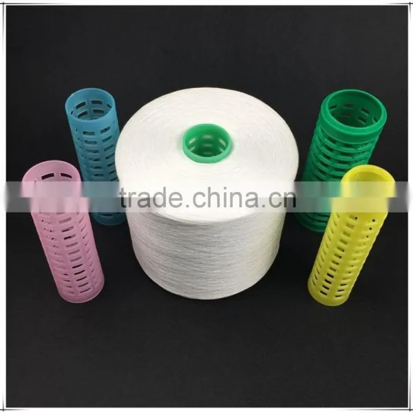 High Tenacity 100% Spun Polyester Optical White Sewing Thread photo-6