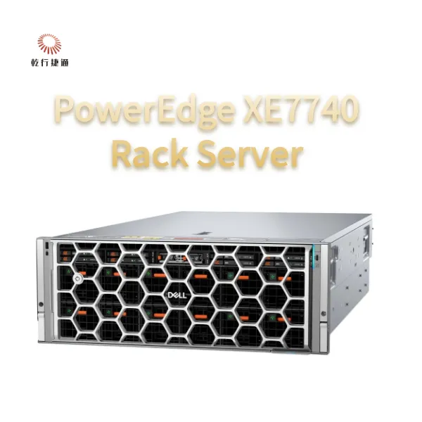 PowerEdge XE7740 Rack Server with  64-core Intel Xeon for AI Acceleration and 1.5TB GPU Memory