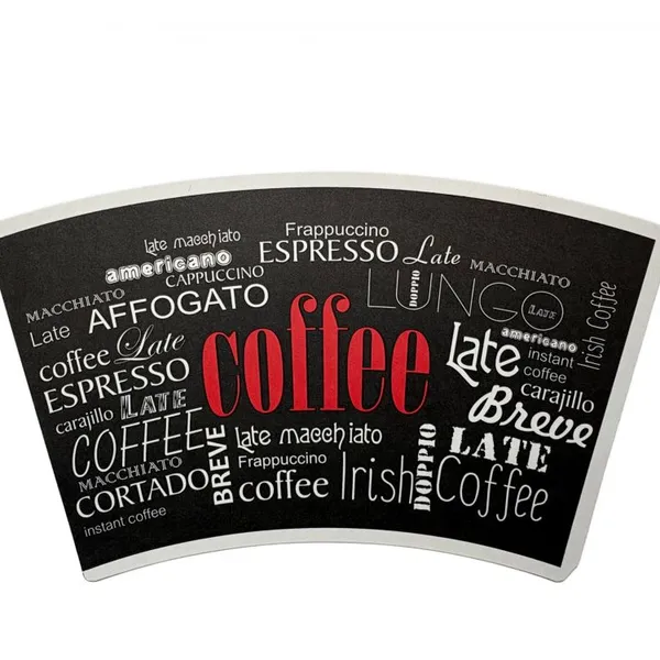 Eco-Friendly Single Wall Paper Cup Fan photo-3
