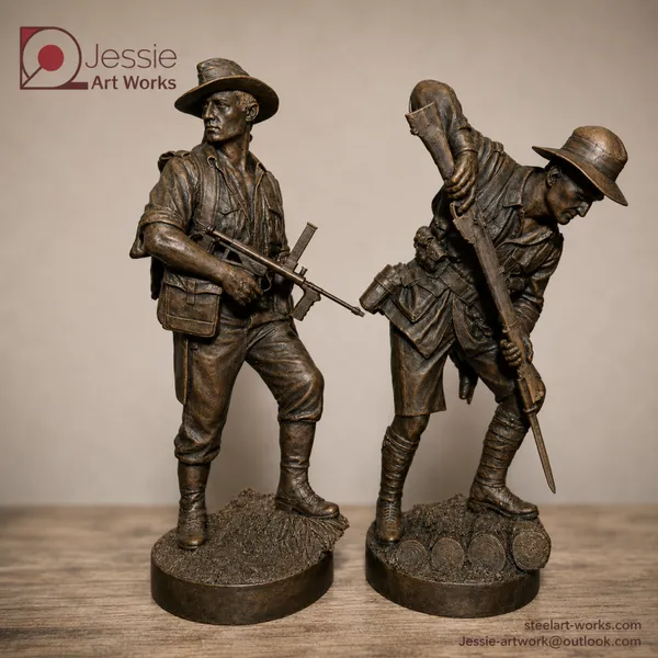 Custom Figure Sculpture for Architectural Decoration photo-3