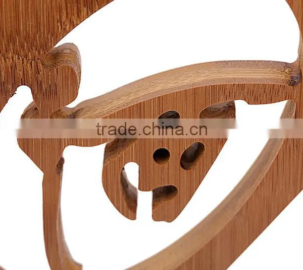 2016 Wooden Wine Rack, Wine Display Rack, Bamboo Wine Rack photo-4