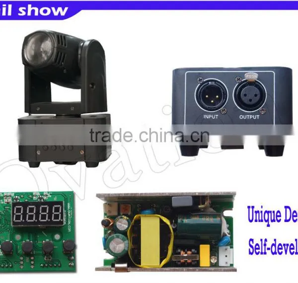 Best Quality Dmx RGBW 4in1 10W Mini Moving Head 1.8kg Perfect for Night Club photo-2
