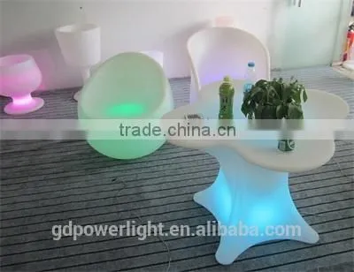 PE Plastic Bar Table With LED Light and Remote YXF-7871D photo-6