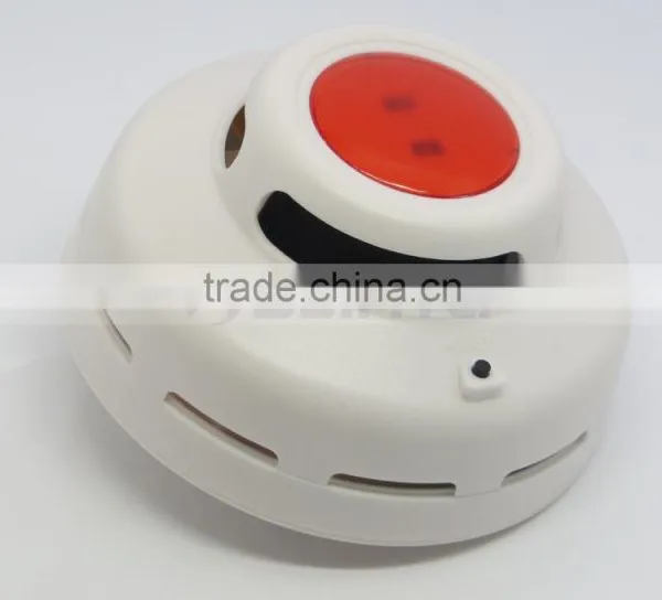 New 9V Battery Red Smoke Alarm Detector photo-3
