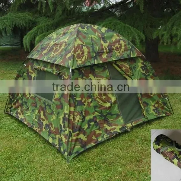 Factory Sale 1-2 Persons Camouflage Camping Tent