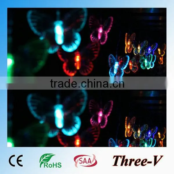 20LEDs 4*0.15M CE ROHS SAA Approved Falling Star Led Christmas Lights Decoration Window Stars/butterfly/heart/horse/snowflake photo-5