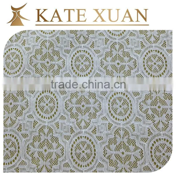 Wholesale Polyester Flower Tulle African Lace Dress Fabrics photo-4