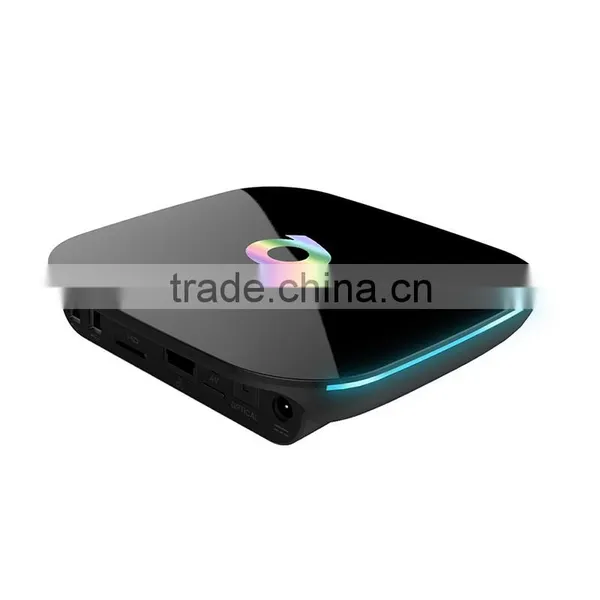 Vensmile Q Box Android tv Box,Kodi Pre Installed Amlogic S905 2G+16G Quad Core Android 5.1 LED Display Smart tv Box photo-3