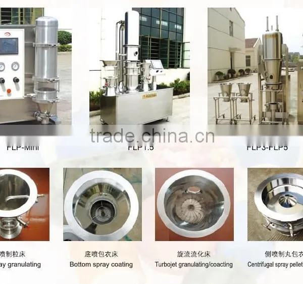 FLP for R & D Fluid-bed Granulator/pelletor