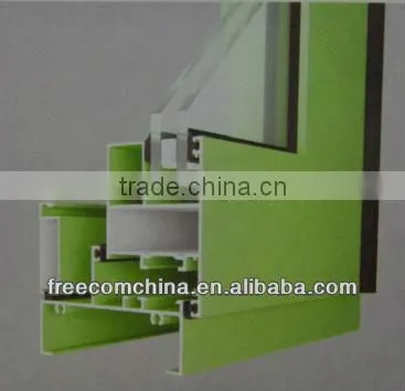 Good quality China factory price Aluminum Profile for Windows and Doors + raw material/anodize/powder coating+fabrication