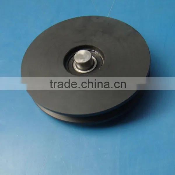 OEM Custom Drawing Sheave Pulleys Injection Molding Type UHMWPE Plastic Pulley Wheels photo-6