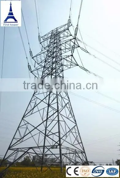 Types of Power Transmission Towers Strain Tower, Angle Tower, Terminal Tower photo-3