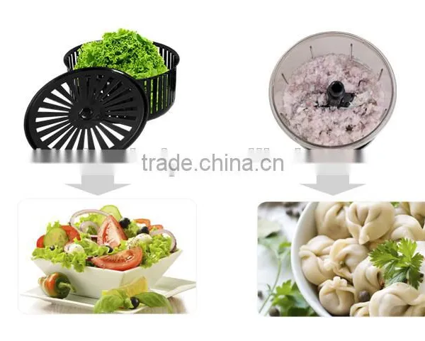 S/S+ABS+PS+PA 19.5*16*23 Kitchen Appliances Vegetable Processor/ Rotary Vegetable Slicer photo-4