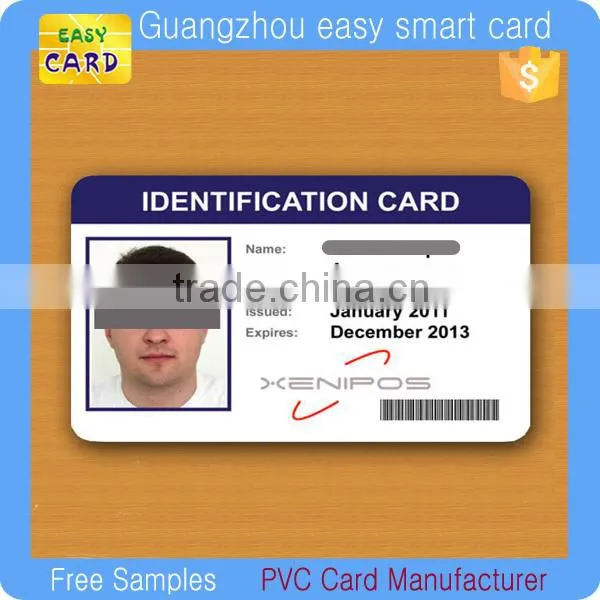 Custom Printable Pvc Photo ID Card With Barcode photo-4