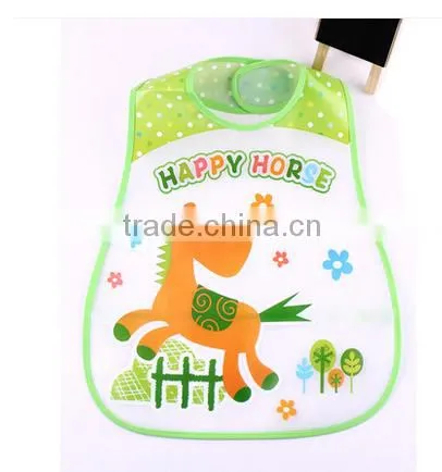Environmental Baby Bibs PU Fabric for Meal Wholesale