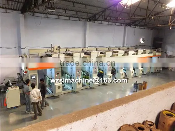 NEW Computer High Speed Gravure PrintingMachine 6 COLORS photo-2