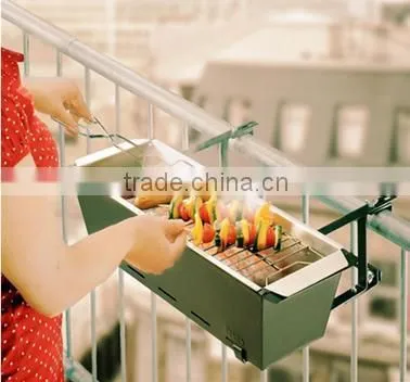 Balcony Outdoor BBQ Grill Barbecue With Accessories