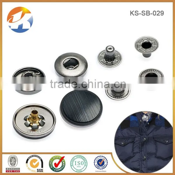 High Quality Paint Sprayed Zinc Alloy Spring Type Snap Button photo-5