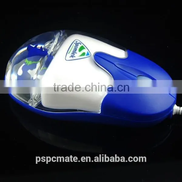 Aqua Liquid Mouse Oil Computer Mouse With Customized Floater photo-3