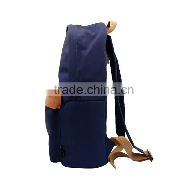 Canvas Polyester Leisure Backpack Bag 30-40L Capacity Daily Using Backpack photo-4