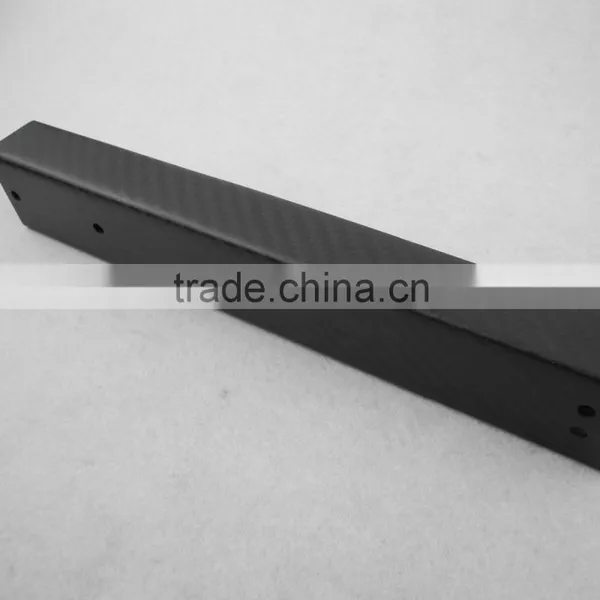 Light Weight Matte Rectangular Carbon Fiber Tubing / Rods For Auto Mould / Display Rack photo-3