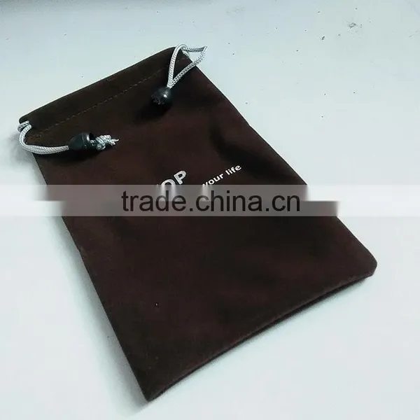China Deep Blue Drawstring Velvet Dust Bag for Handbag,free Artwork for You photo-5