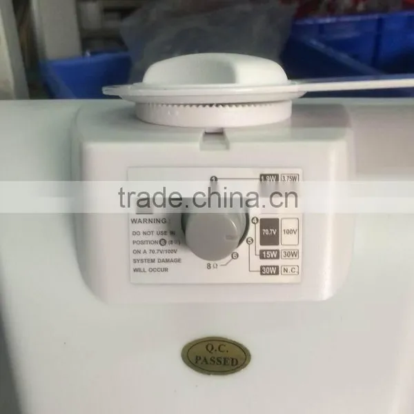 Made in Shenzhen 100V/8Ohm 5'' Speaker Unit Luxury Wall Mounted Speaker for Corridor,Classroom,Office photo-5