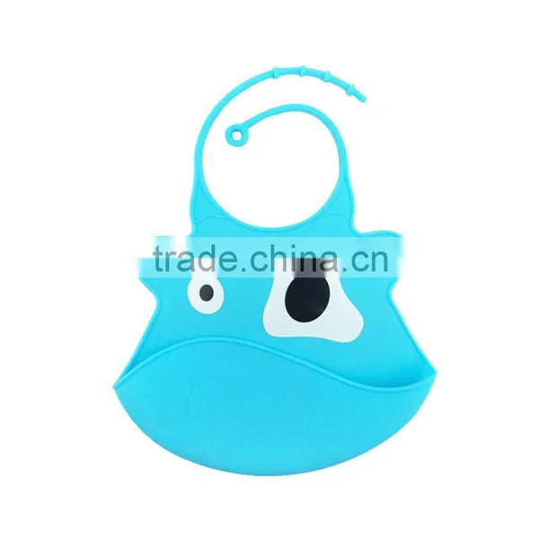 BPA Free Frog Silicone Bib photo-3