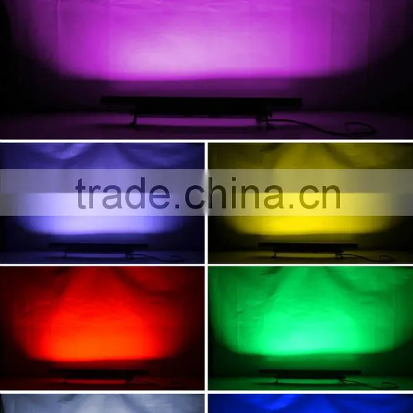 72pcs 3W RGB Linear Color Mixing Prefect Wash Effect Bar Light EV 372A photo-3