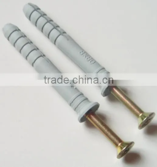 Hammer Fix Screws Nylon Anchor