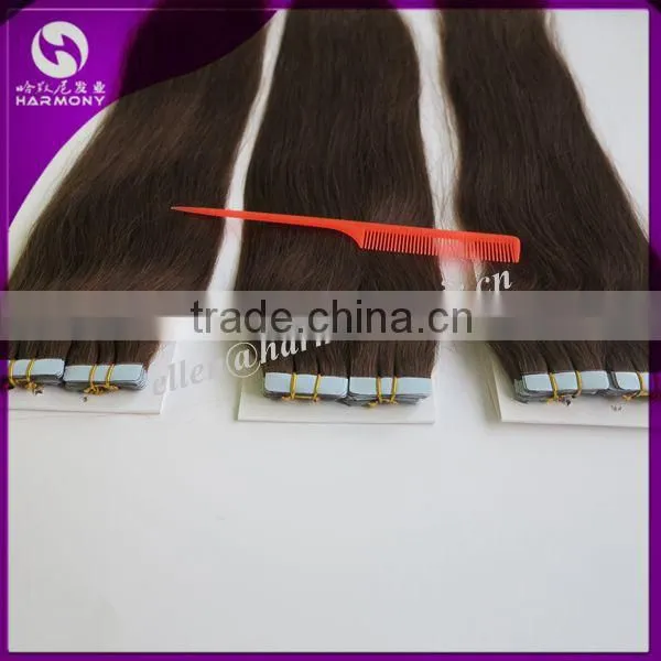 Hot Sale 100% Unprocessed Virgin Brazilian Hair Cheap Tape Hair Extensions photo-4