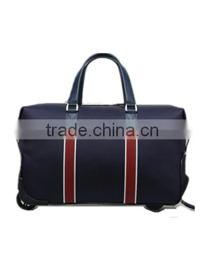 Welcome Customized Fashion Business Rolling Duffel Bag for Travel