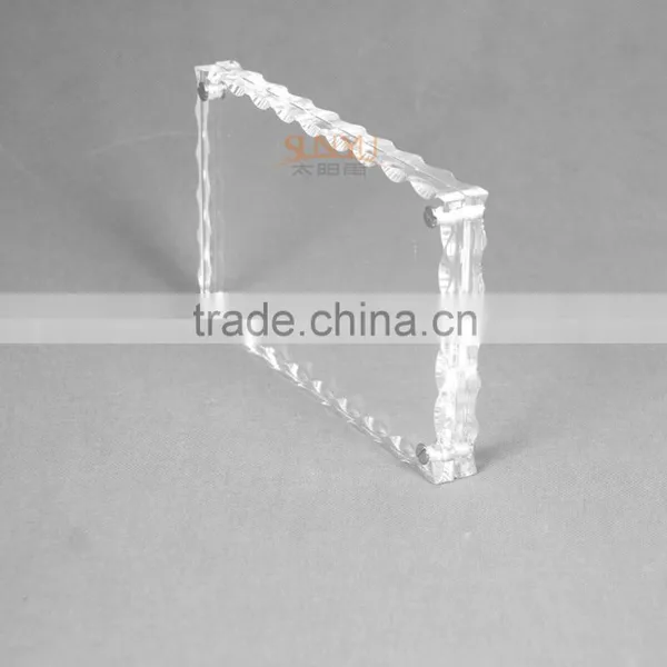 Customized High Grade Clear Acrylic Simple Advertising Block photo-5