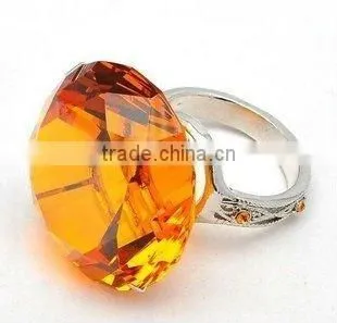Diamond Crystal Yellow Napkin Holder For Wedding Favor